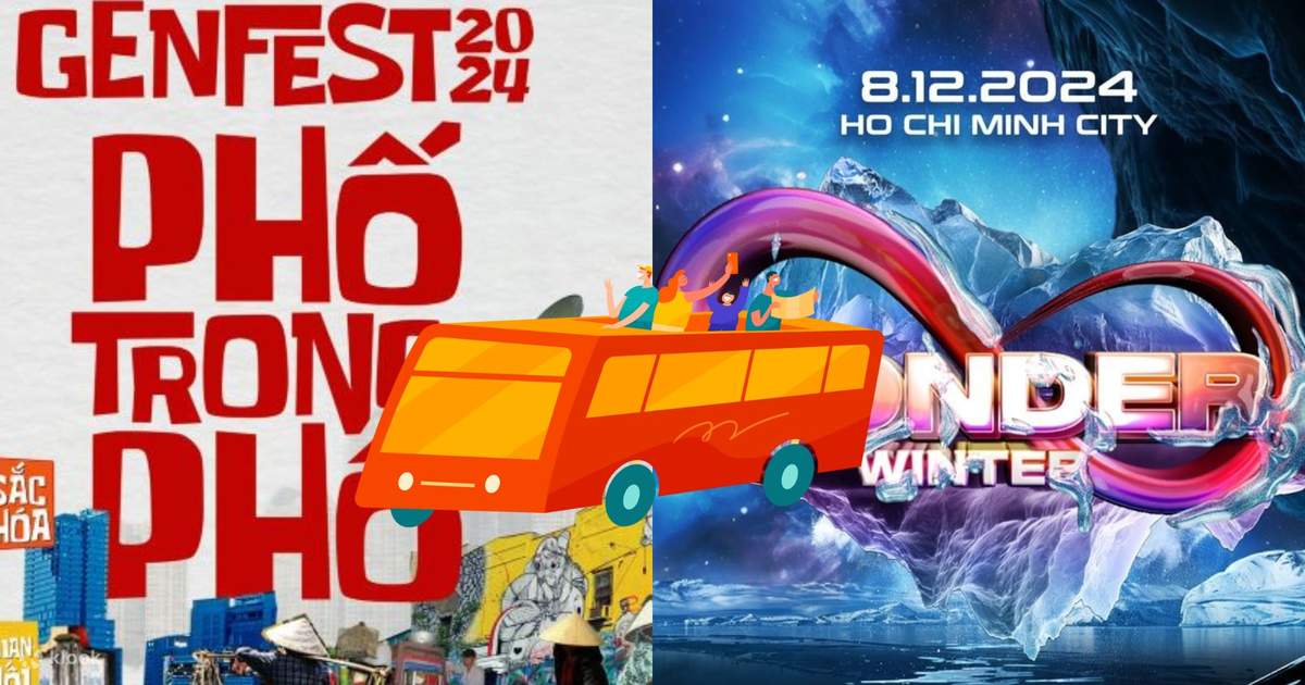 Klook Shuttle Bus Service to Genfest 2024 & 8Wonder Music Festival